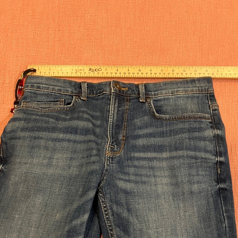 W33L31 Men's Straight Blue Jeans - Picture 4 of 14